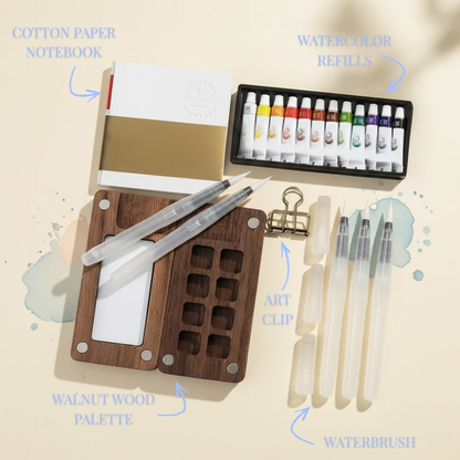 Willow & Water Watercolor Kit