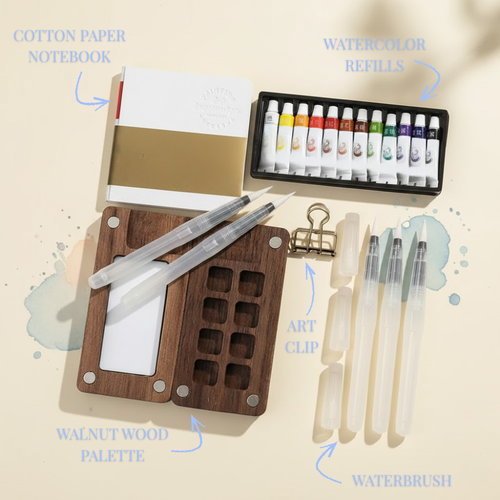 Willow & Water Watercolor Kit