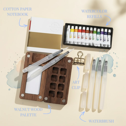 Willow & Water Watercolor Kit